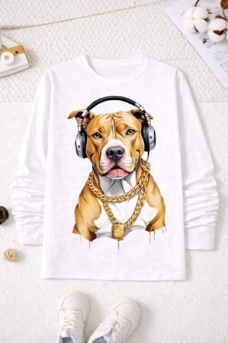 Camiseta Tendencia  Niños Algodón Peinado - Miniatura 3