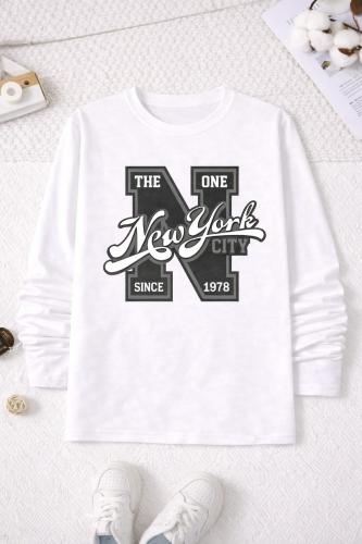 Camiseta Tendencia  Niños Algodón Peinado - Miniatura 4