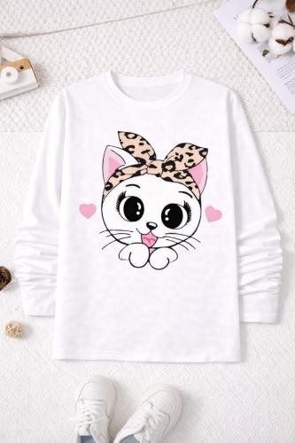 Camiseta Tendencia  Niñas Algodón Peinado - Miniatura 6