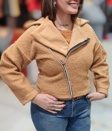 Campera de Paño Boucle Cruzado - Miniatura 3
