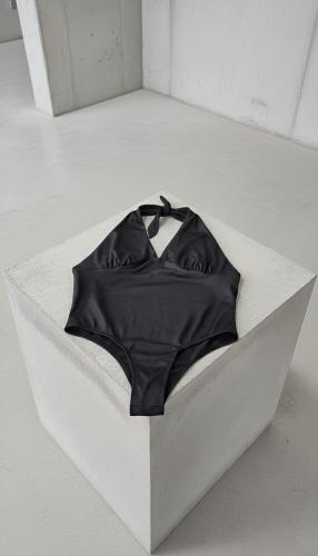 Body Escote Marilyn Halter de Lycra Talles Reales - Miniatura 2