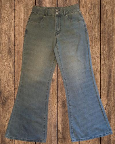Pantalones Jeans Rayas
