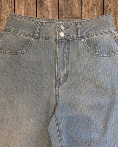 Pantalones Jeans Rayas - Miniatura 3