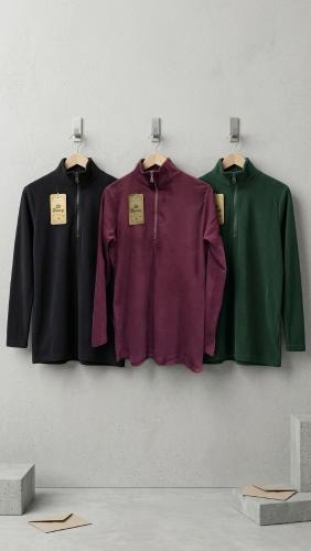 Buzo Polera con Cierre de Darlon Morley y Morley Brush Largos Talles Reales - Miniatura 2