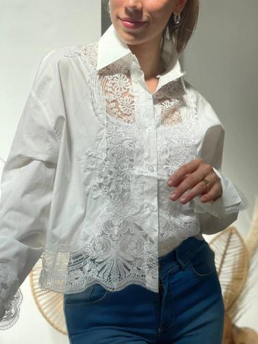 Camisa Premium Tull Bordado