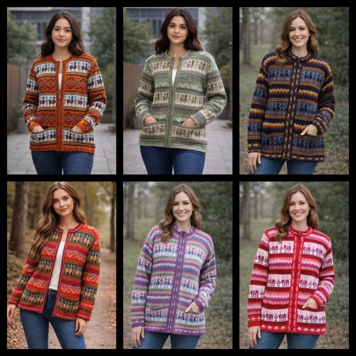 Campera Tejido Artesanal