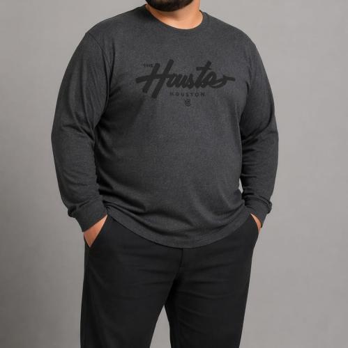 Camisetas Manga Larga de Hombre Talles Especiales