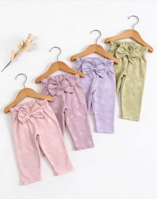 Pantalón  Relieve  Elastizado Moños
