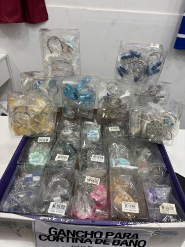 Ganchos para Cortina de Baño