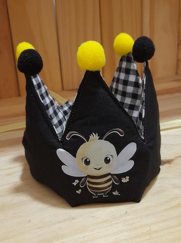 Conjunto Abejita, Coronita, Body y Tutu Primer Añito - Miniatura 3