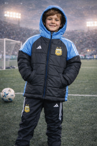 Camperones de Niño  River/ Boca / Afa Logos Bordados   Forrados y Calentitos