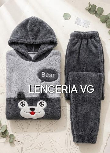 Pijamas Oso Peluche Plus Size