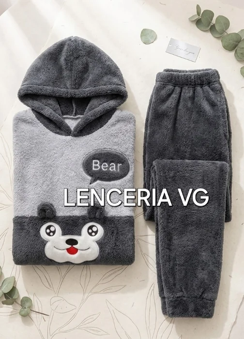 Pijamas Oso Peluche Plus Size