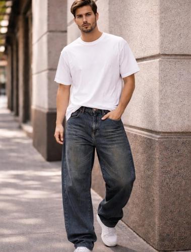 Baggy Oxido C/bigotes