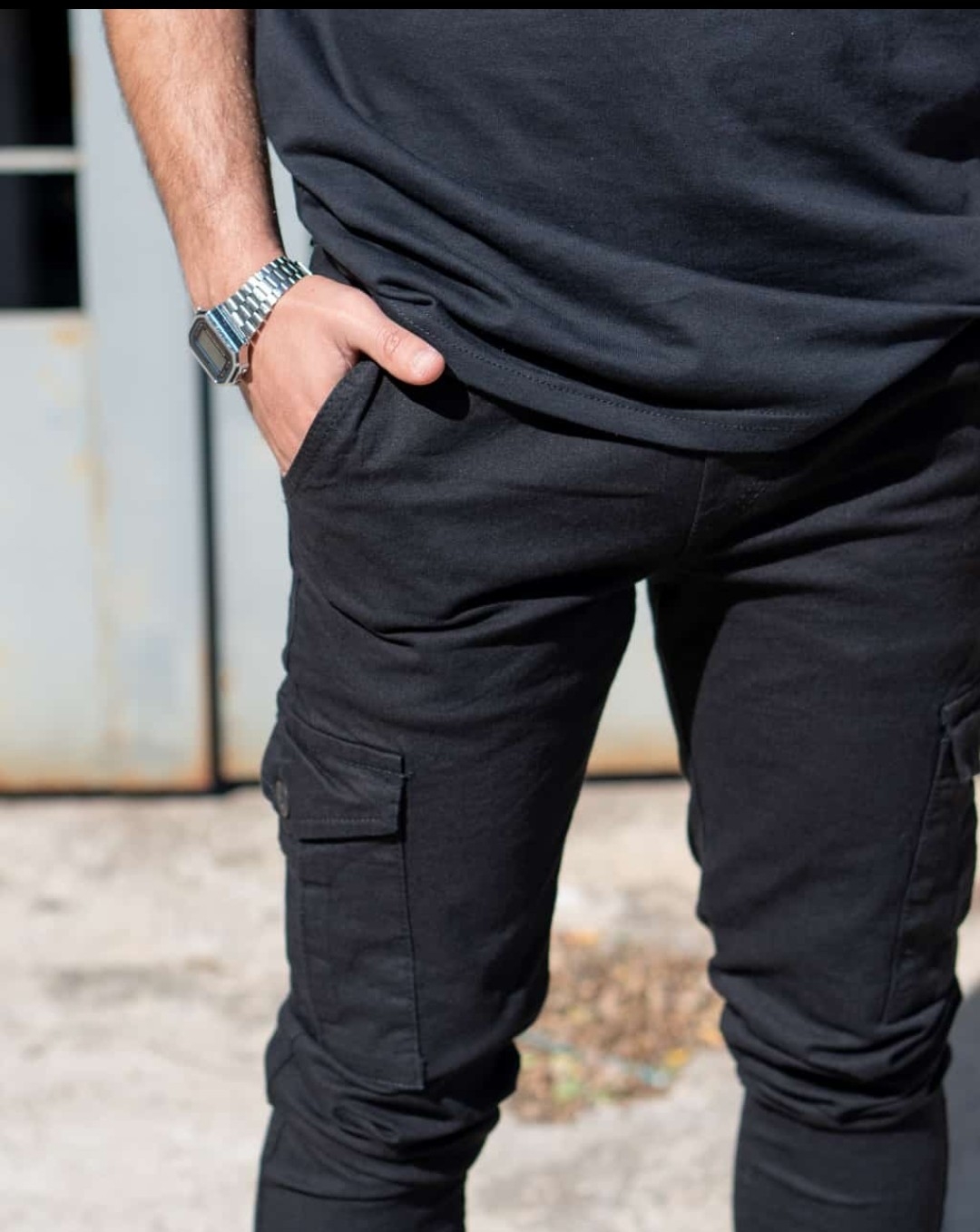 Jogger Gabardina Cargo - Imagen 2
