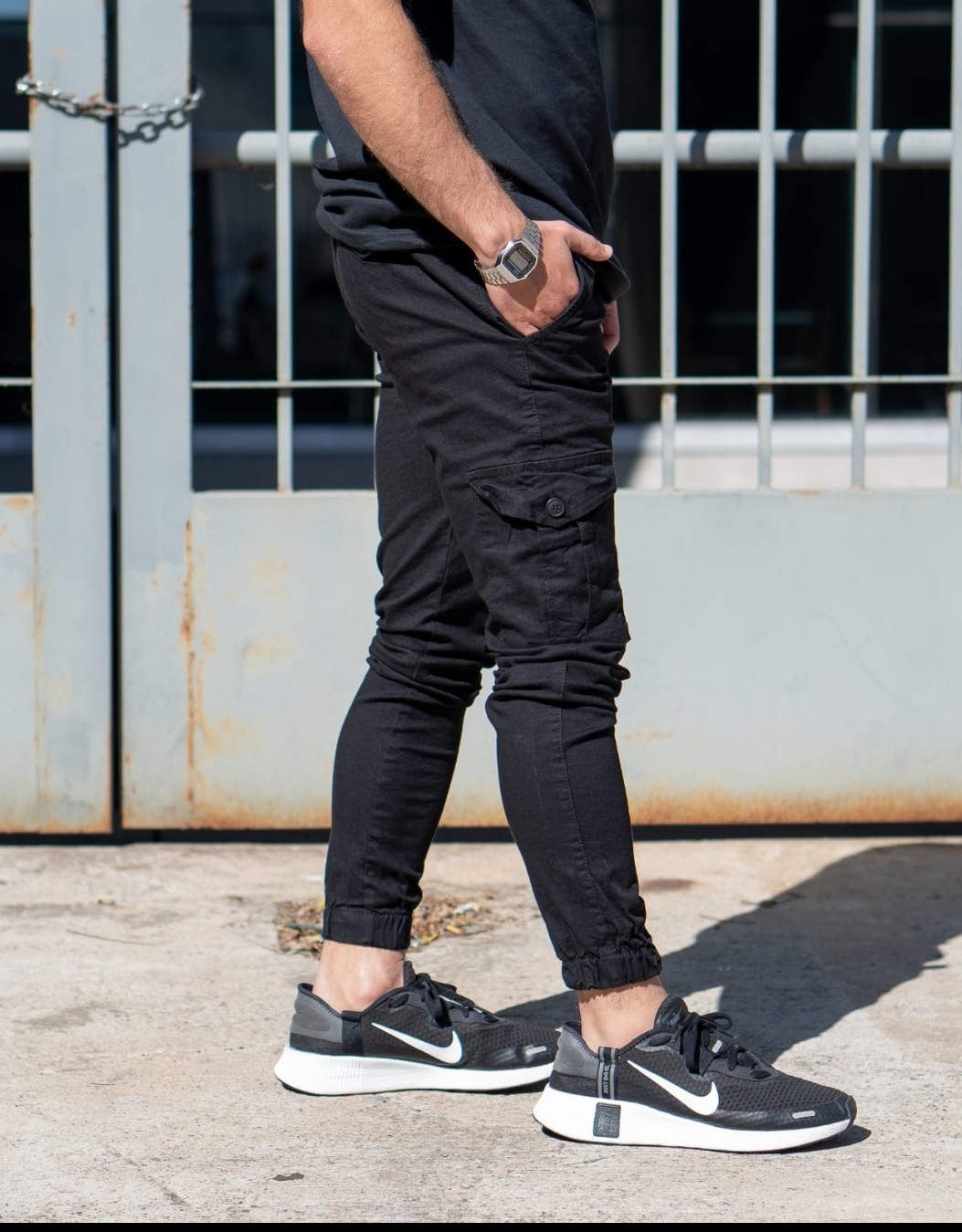 Jogger Gabardina Cargo - Imagen 3