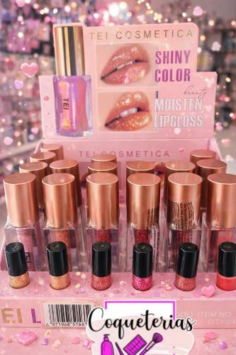 Lipgloss Shiny Color Tei