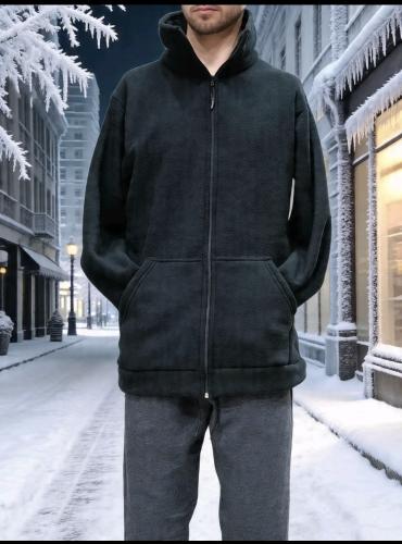 Campera de Polar con Corderito Adulto - Miniatura 5