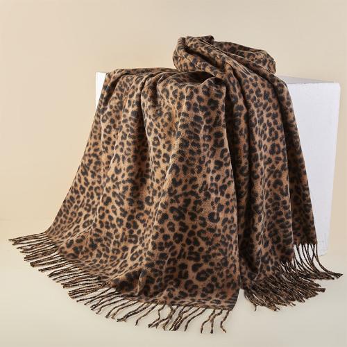 Ruana Pashmina Animal Print Importados