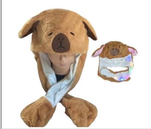 Gorrito Capybara Levanta Oreja con Luces