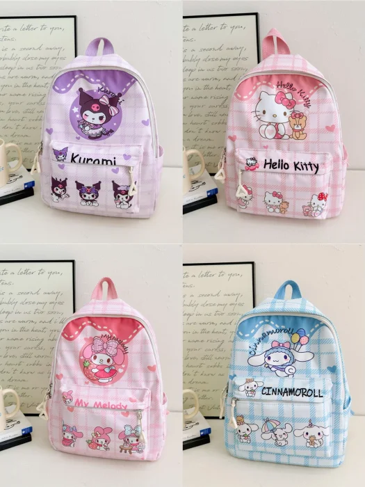 Mochila Kitty Kuromi Melody