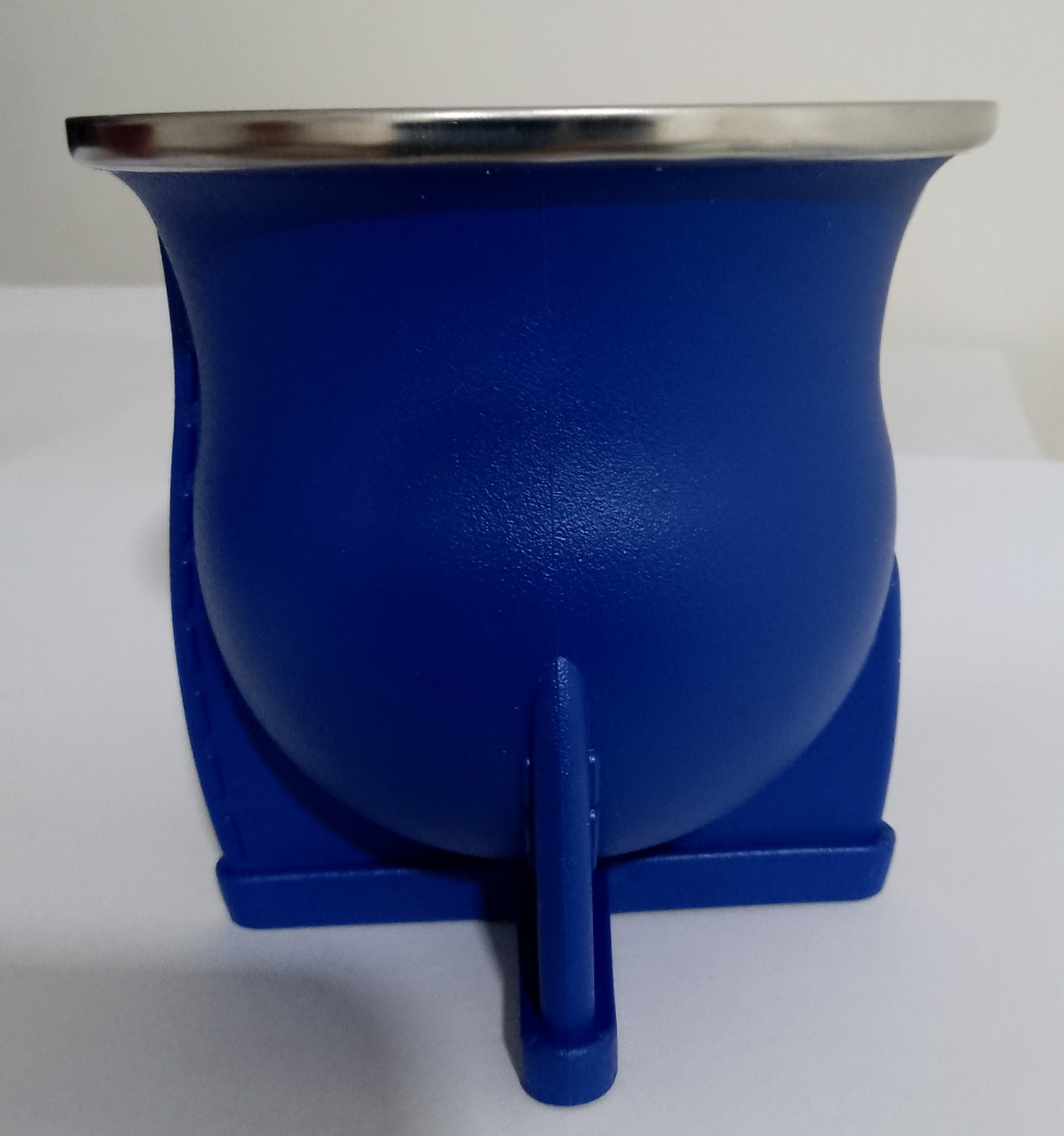 Mate Nativo Camionero Boca Ancha de Pvc Virola de Acero - Imagen 6