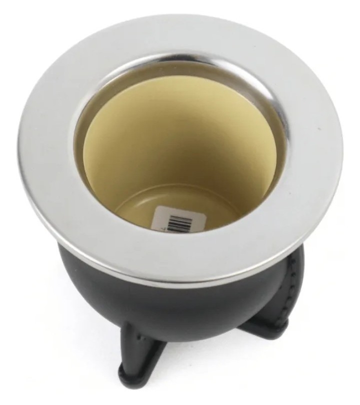 Mate Nativo Camionero Boca Ancha de Pvc Virola de Acero - Imagen 8