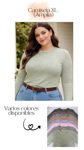 Camiseta Rayada Morley Soft Xl
