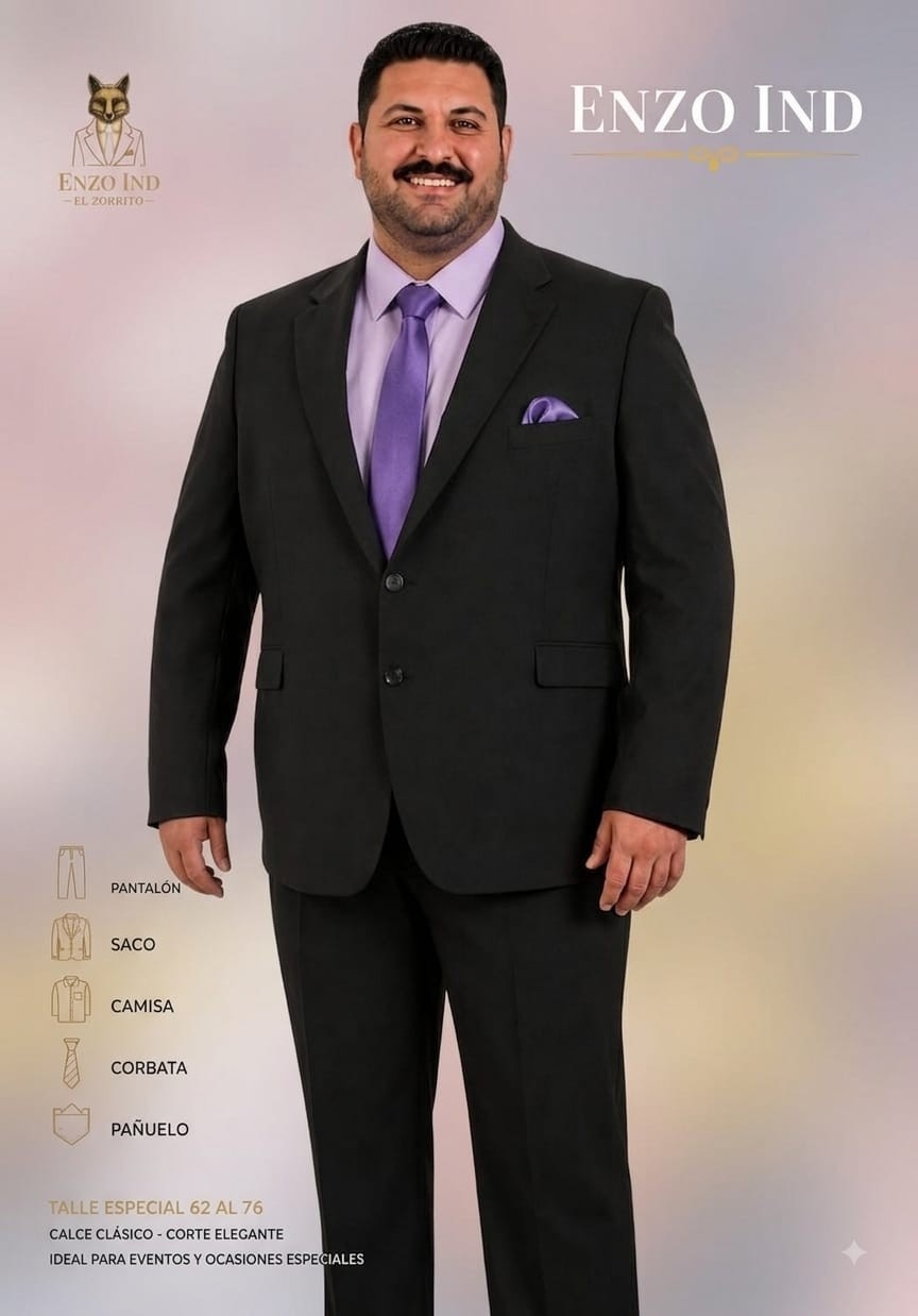 Traje Talle Especial Completo - Imagen 7