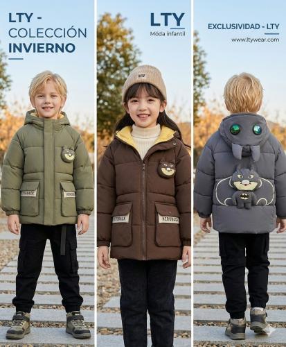 Campera Batman Luces Capucha Cargo Invierno