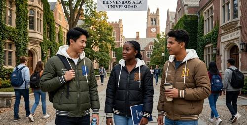 Universitarias Juveniles  Premium Capucha Abrigo