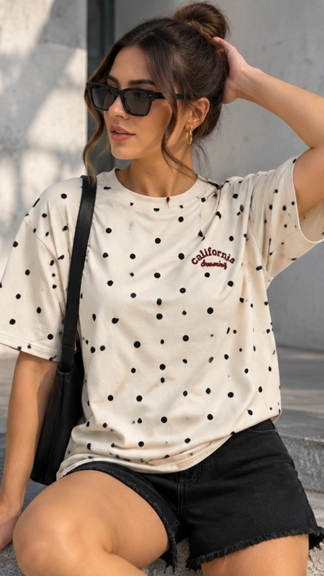 Remera Oversized Peinada - Imagen 5