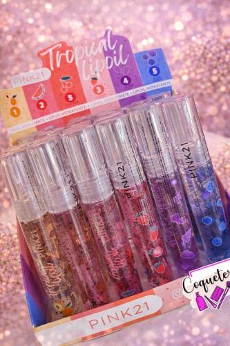Lip Oil Tropical Pink21