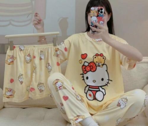 Pijamas 3 Piezas Animadas para Dama - Miniatura 3