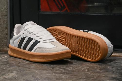 Zapatillas Adidas Samba Luxo Xl Blanco Importadas - Miniatura 2