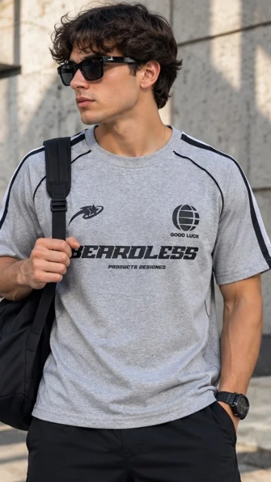 Remera Peinada Estampada Vivos