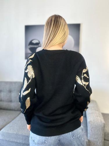 Sweater Flores Dorada 3030 Media Docena - Miniatura 4
