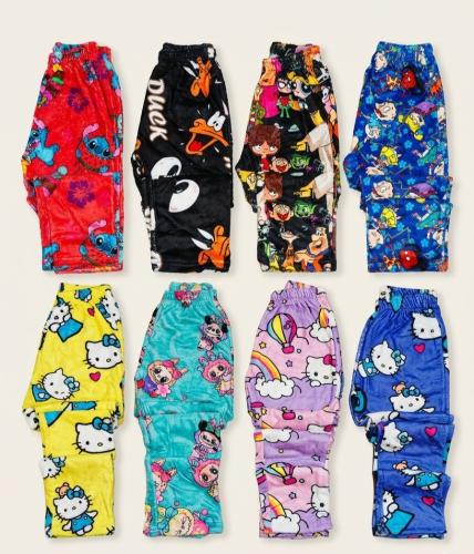 Pijama Animado Forrado con Peluche - Miniatura 3
