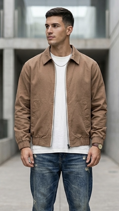 Campera Cazadora de Gabardina Prelavado Hombre - 1DAFC84C-7D11-4208-8D92-EF875B98E20C.jpeg