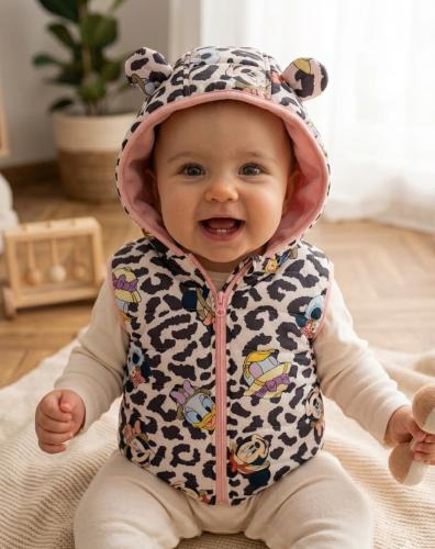 Chalecos con Piel para Bebe