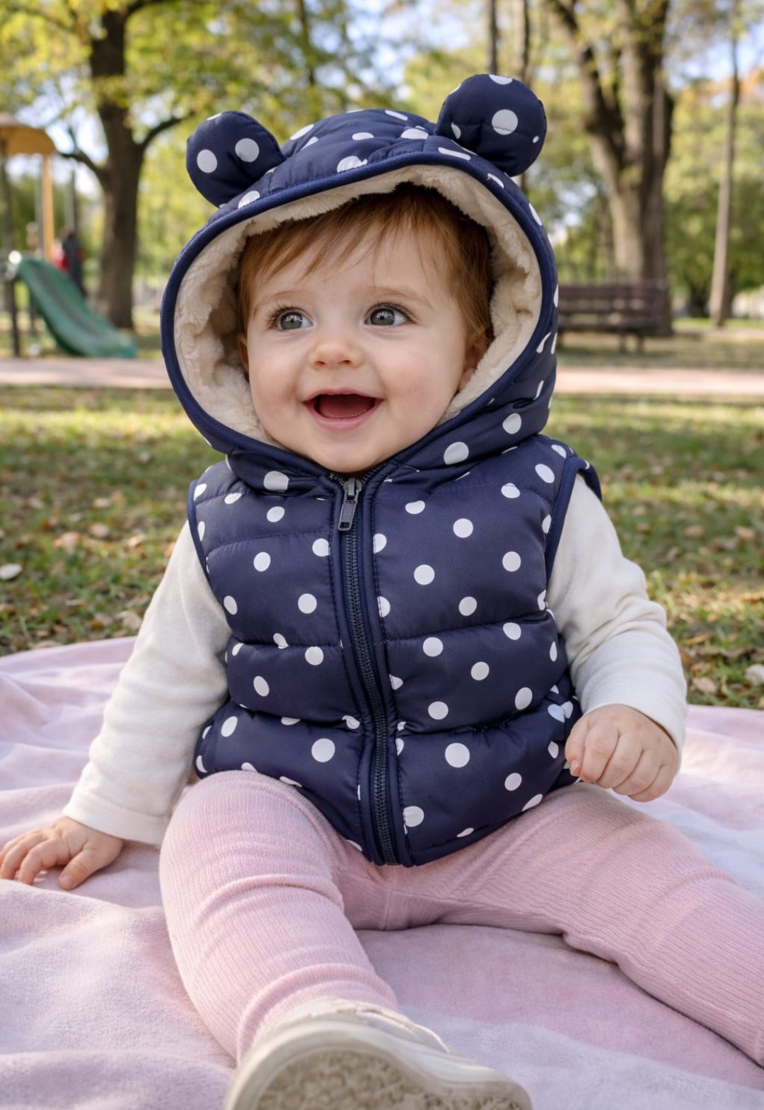 Chalecos con Piel para Bebe - Imagen 4