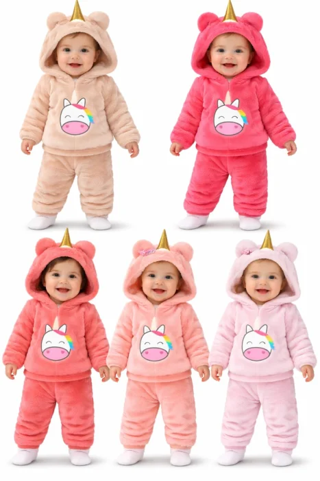 Conjunto Unicornio Bebe 1 al 3
