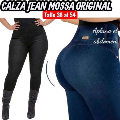 Calza Jean Mossa Fajera Corte Colombiano Talles Especiales - Miniatura 3