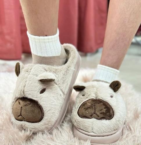 Pantufla  Capibara  34a39 Importadas  Unisex