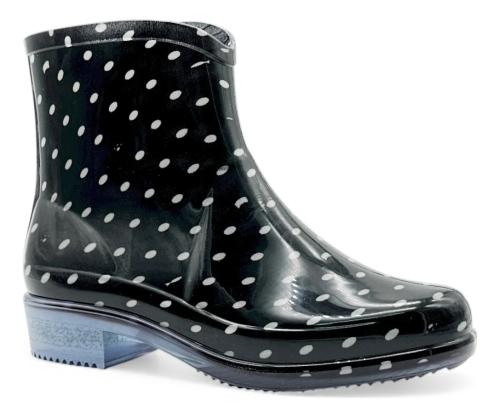 Bota de Lluvia Caña Baja Estampada Art 6701 (35/36 al 39/40) - Miniatura 3