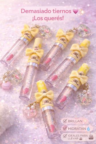 Lipgloss Capibara Lazo