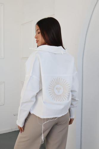 Campera Corta Sol C/brillos