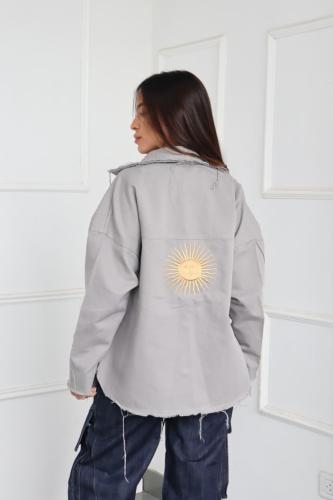 Camisaco Sol de Mayo Bordado