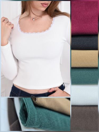 Camiseta con Puntilla (sara)