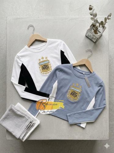 Camiseta Bicolor Argentina